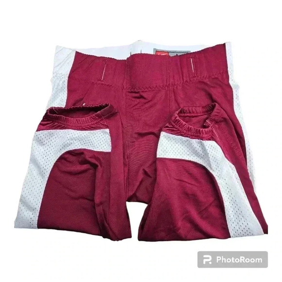 Nike Men's Open Field Football Pants Cardinal Red/ White # 615745/612 NWOT   LG - Picture 6 of 9